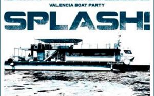fiesta catamaran splash en Valencia