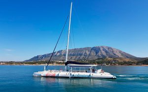 paseo en catamarán por la bahía de Dénia